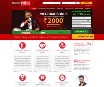 Rummypassion.com(Play Online Rummy Games on India's Most Loved Rummy App) Screenshot