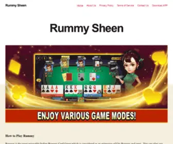 Rummysheen.com(Rummy Sheen) Screenshot