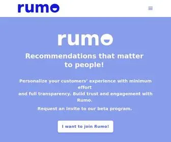 Rumo.co(Join Rumo) Screenshot