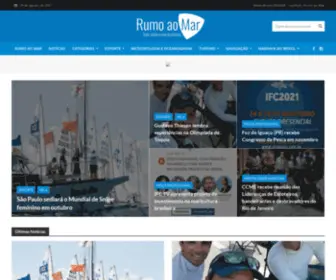 Rumoaomar.org.br(Tudo sobre o mar) Screenshot