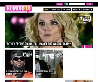 Rumorfix.com(The Anti Tabloid) Screenshot