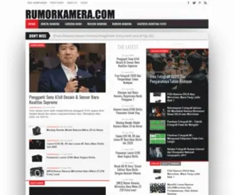 Rumorkamera.com(Rumor Kamera adalah blog yang mempunyai visi memberikan informasi tercepat tentang berita dan rumor kamera terbaru) Screenshot