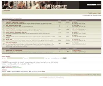 Rumsoakedfist.org(Rumsoakedfist) Screenshot