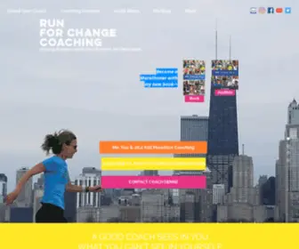 Run-For-Change.com(Run For Change) Screenshot