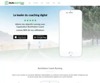 Run-Motion.com(Appli RunMotion Coach) Screenshot