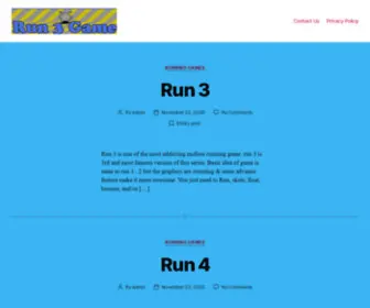 Run3.me(Run 3 Html Game) Screenshot