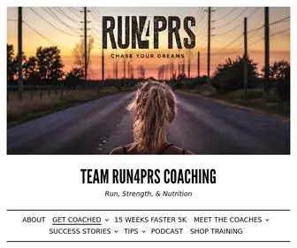 Run4PRS.co(1 Coaching & Training Plans) Screenshot