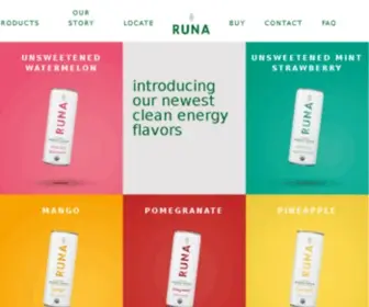 Runa.org(Clean Energy Drink) Screenshot