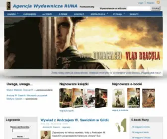 Runa.pl(Agencja Wydawnicza RUNA) Screenshot