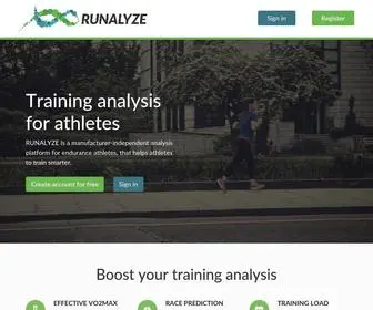 Runalyze.com(Data analysis for athletes) Screenshot