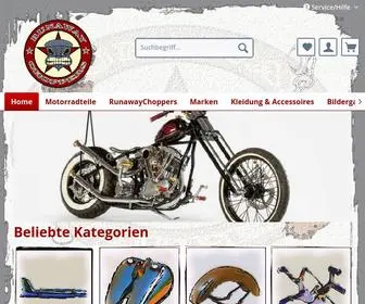 Runawaychoppers.com(Runaway Choppers) Screenshot