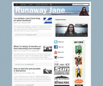 Runawayjane.com(Runaway Jane) Screenshot
