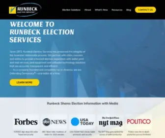 Runbeck.net(Runbeck Election Services) Screenshot