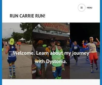 Runcarrierun.org(Carrie Siu Butt) Screenshot