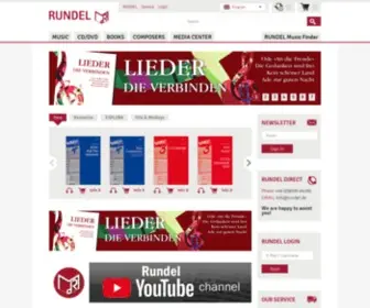 Rundel.de(RUNDEL Musikverlag) Screenshot