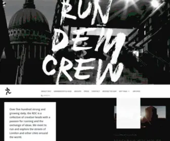 Rundemcrew.com(Run Dem Crew) Screenshot