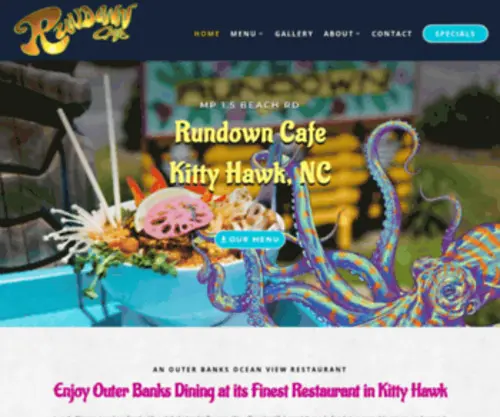Rundowncafe.com(Rundown Cafe) Screenshot