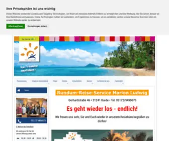 Rundum-Reise-Service.de(Reisebüro Rundum) Screenshot