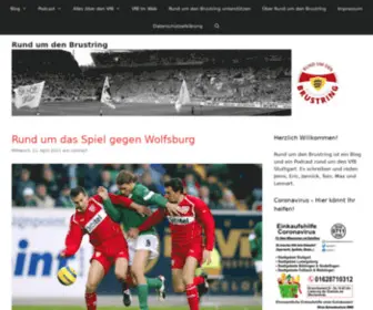 Rundumdenbrustring.de(Blog und Podcast rund um den VfB Stuttgart) Screenshot