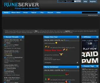 Rune-Server.ee(Rune Server) Screenshot