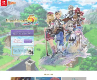 Runefactory-5.com(Rune Factory 5) Screenshot