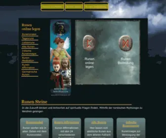 Runen-Steine.de(Runen online) Screenshot