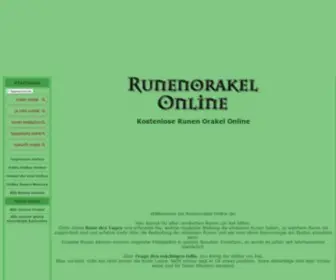 Runenorakel-Online.de(Thor´s Hammer) Screenshot