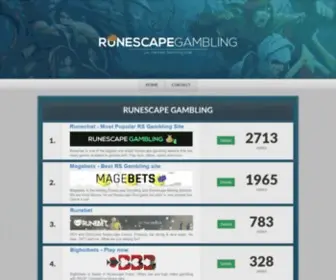 Runescape-Gambling.com Screenshot