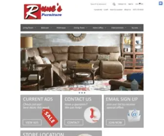 Runesfurniture.com(Rune's Furniture) Screenshot