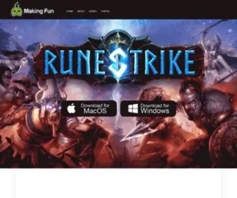 Runestrike.com(Makingfun) Screenshot