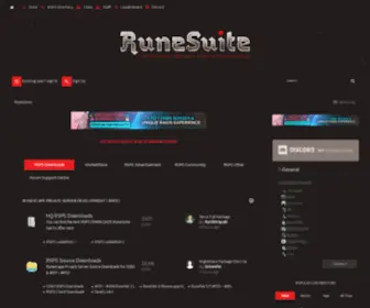 Runesuite.io(Runesuite rsps development) Screenshot