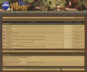 Runevillage.com(The Village) Screenshot
