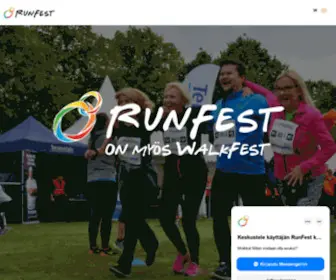 Runfest.fi(Liikuttaa koko työyhteisöäsi) Screenshot