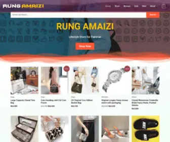 Rungamaizi.com(Apparel Brand) Screenshot