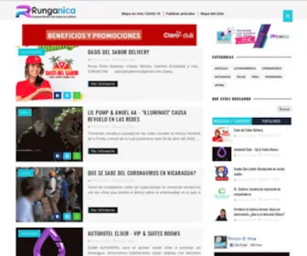 Runganica.com(America latina) Screenshot