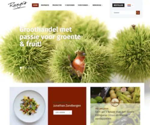 Rungis.nl(Groothandel met passie voor groente & fruit) Screenshot