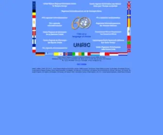 Runic-Europe.org(UN Regional Information Centre for Western Europe) Screenshot