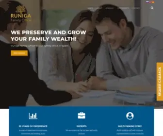 Runiga.com(Runiga Family Office) Screenshot