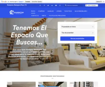 Runincon.com(RuninHome Inmobiliaria) Screenshot