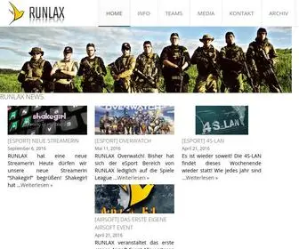 Runlax.net(RUNLAX) Screenshot