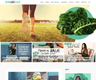 Runlikekale.com(Run Like Kale) Screenshot