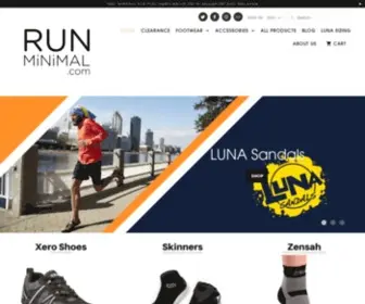 Runminimal.com(Buy barefoot and minimalist running shoes in Singapore) Screenshot