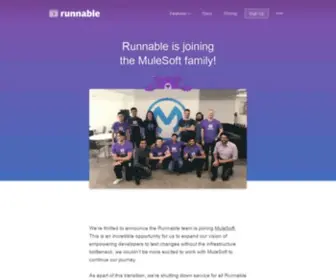 Runnable.com(Discover Everything through Code) Screenshot