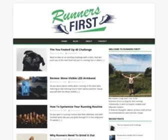 Runnersfirst.co.uk(Runners First) Screenshot