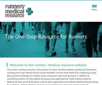 Runnersmedicalresource.com(Runners Medical Reseach) Screenshot