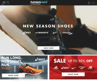 Runnersneed.co.uk(Running Shoes) Screenshot