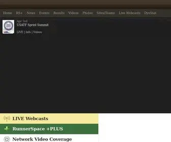 Runnerspace.com( Track and Field) Screenshot