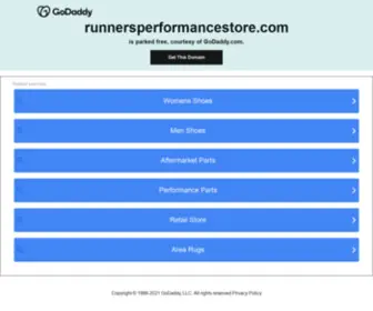 RunnersperformanceStore.com(RunnersperformanceStore) Screenshot