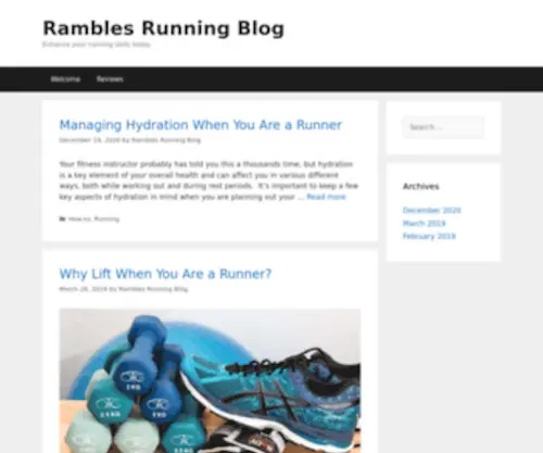 Runnersrambles.com(Runnersrambles) Screenshot