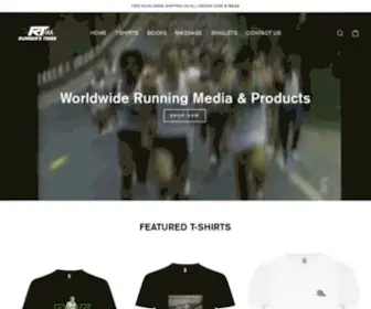 Runnerstribeshop.com(Runner's Tribe Store) Screenshot